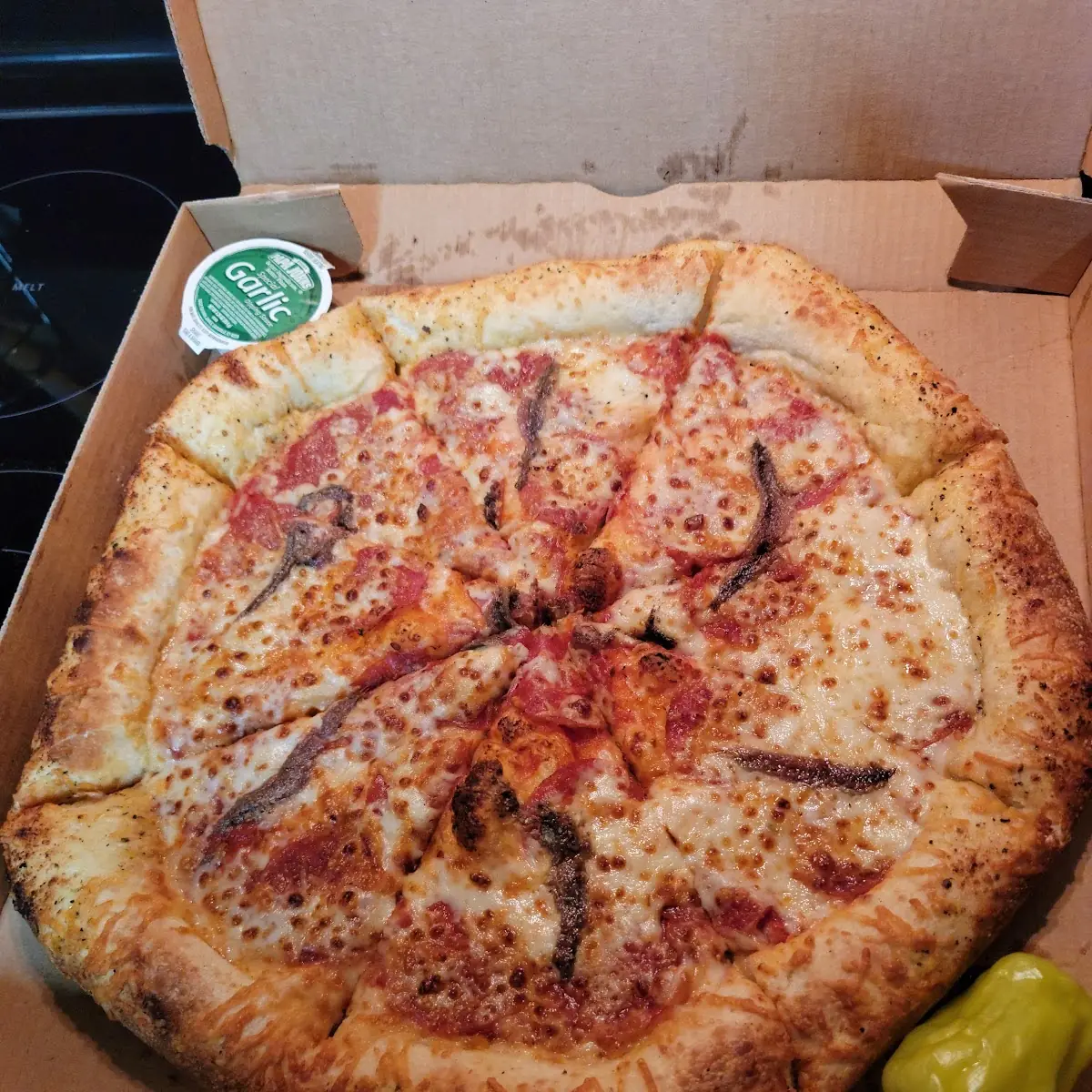 Anchovy Cheese Pizza