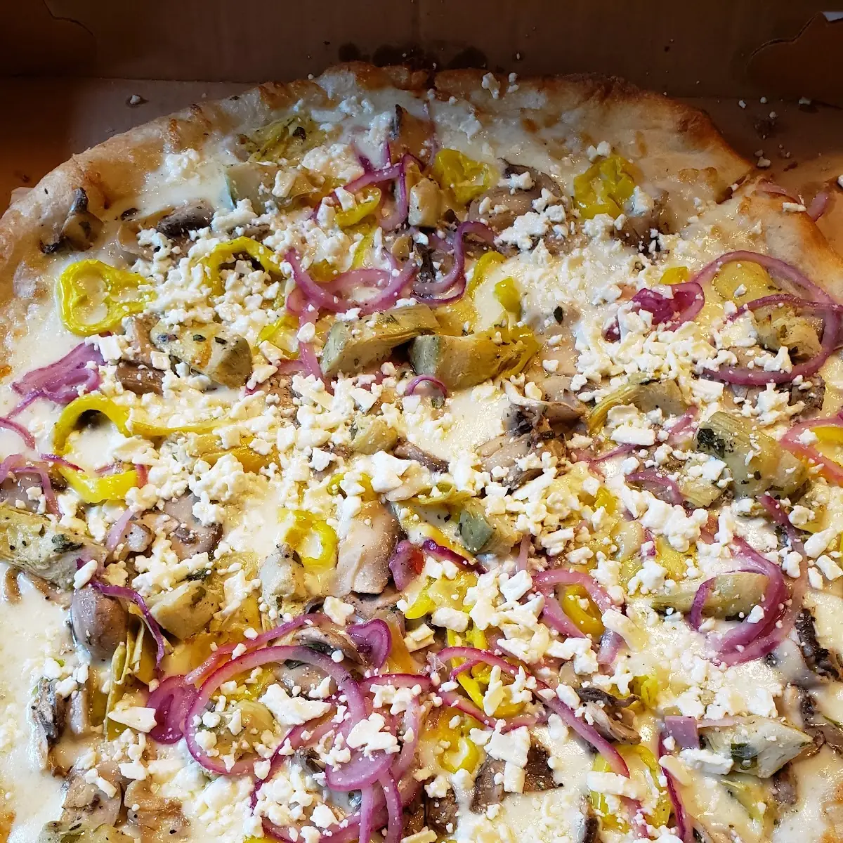 Mediterranean Pizza