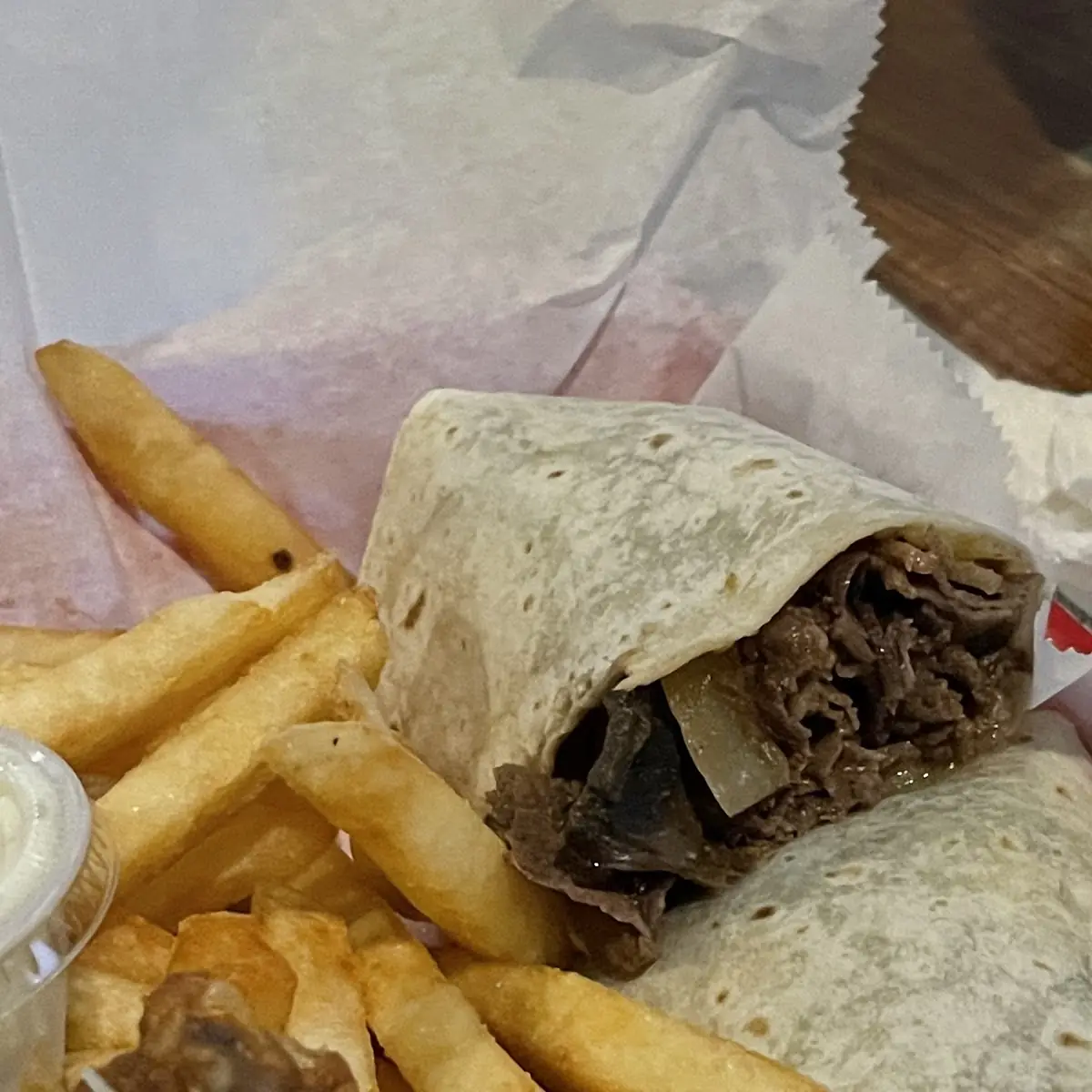 Philly Cheese Wrap