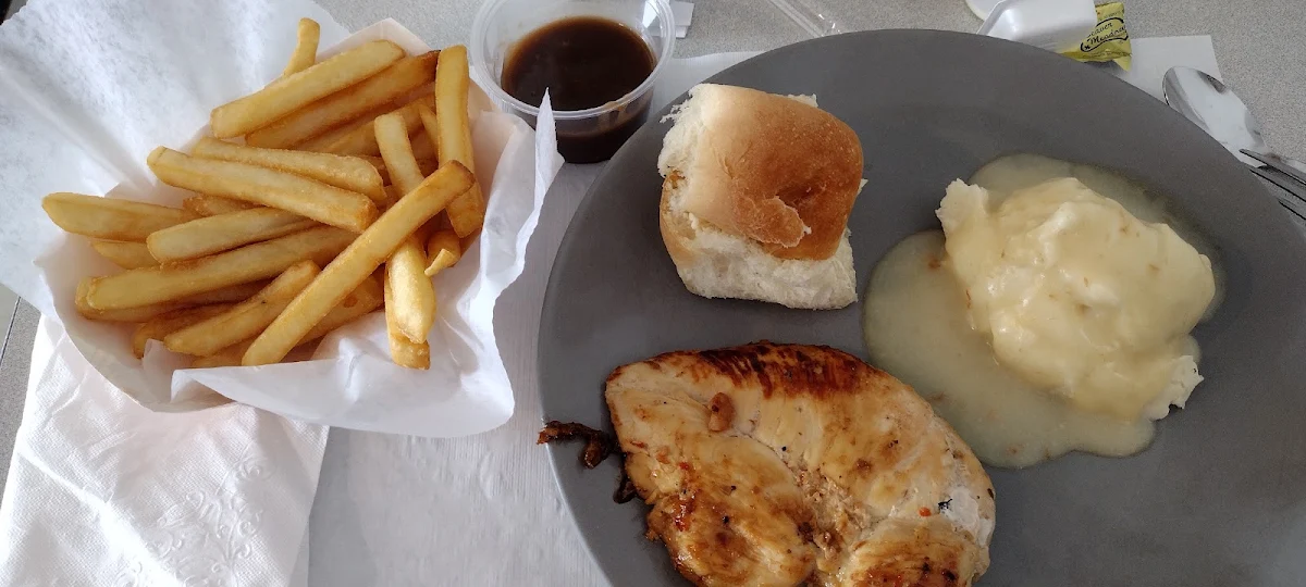 Grilled Chicken Dinner with Mashed Potatoes