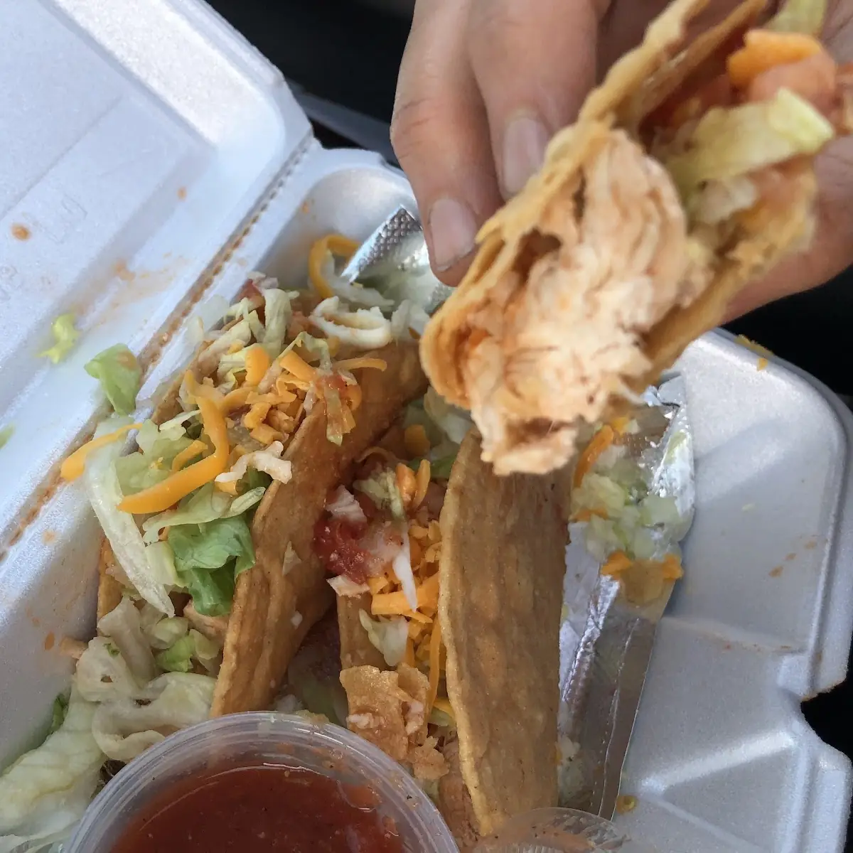 Crunchy Chicken Tacos
