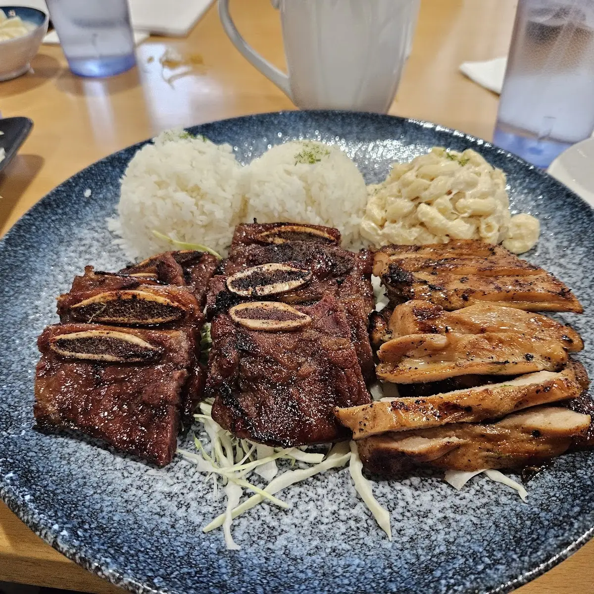 Hawaiian BBQ Short Ribs and Rice