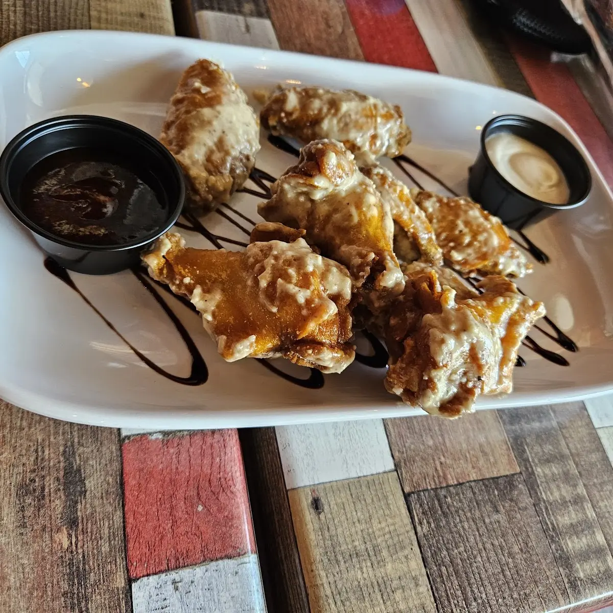 Caesar Parmesan Wings