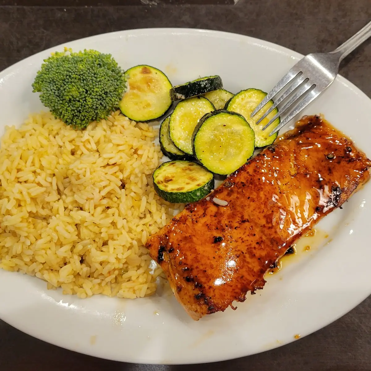 Honey Glazed Salmon