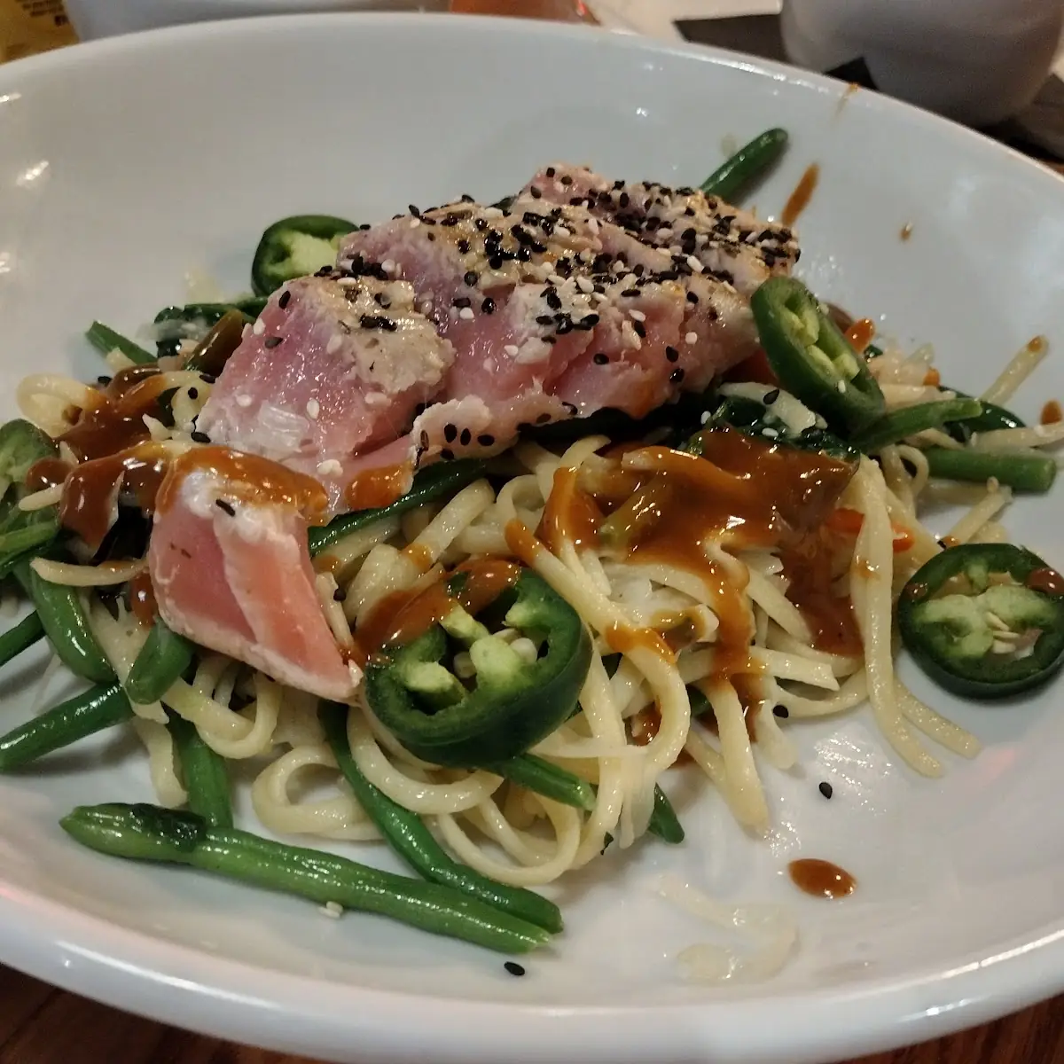 Ahi Tuna with Noodles