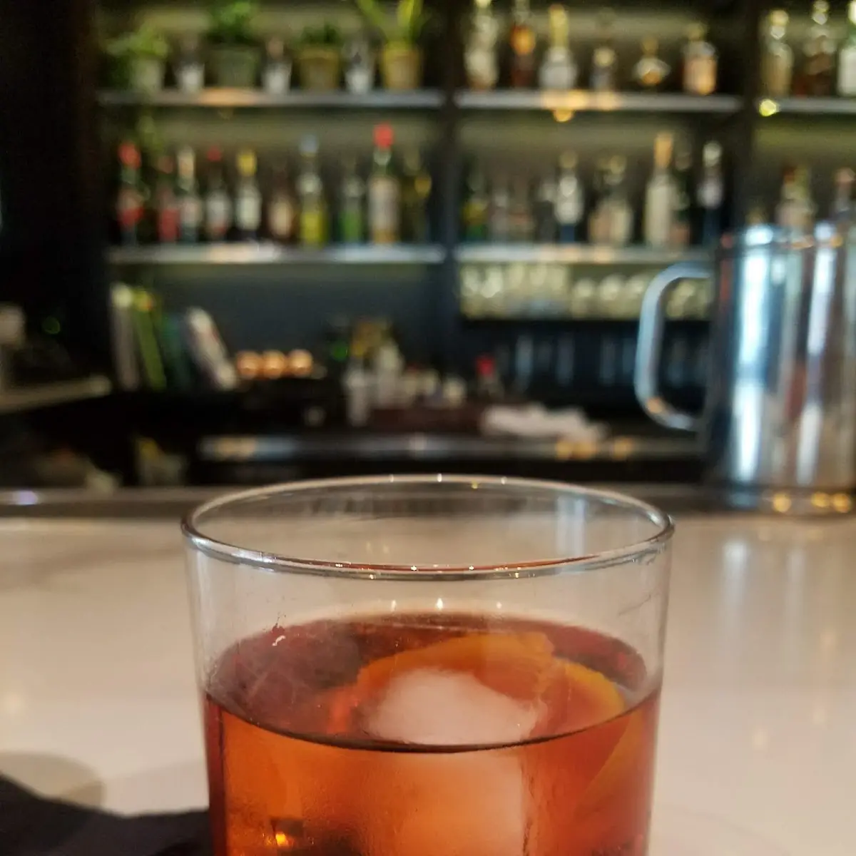 Smoked Old Fashioned