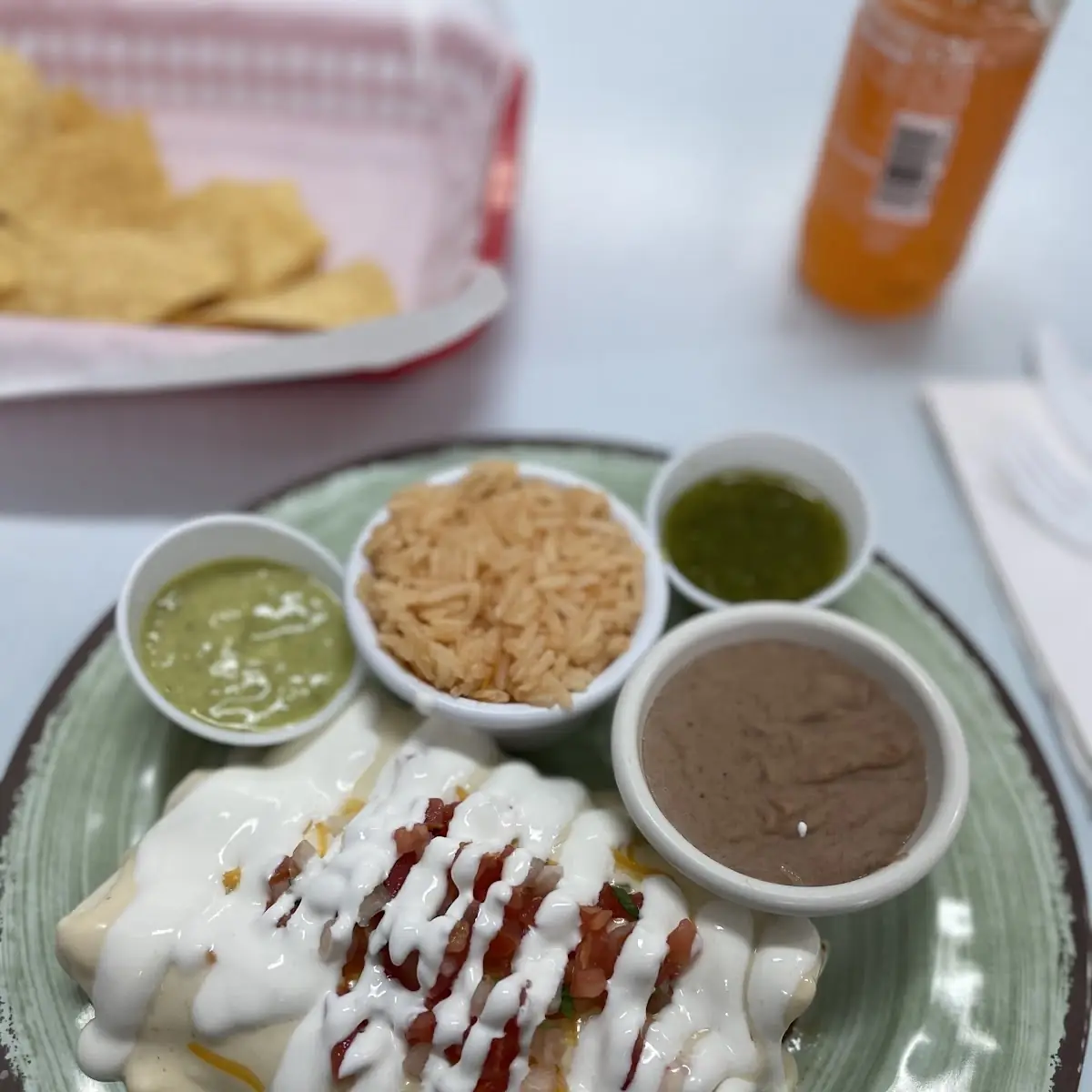 Mexican Rice and Refried Beans