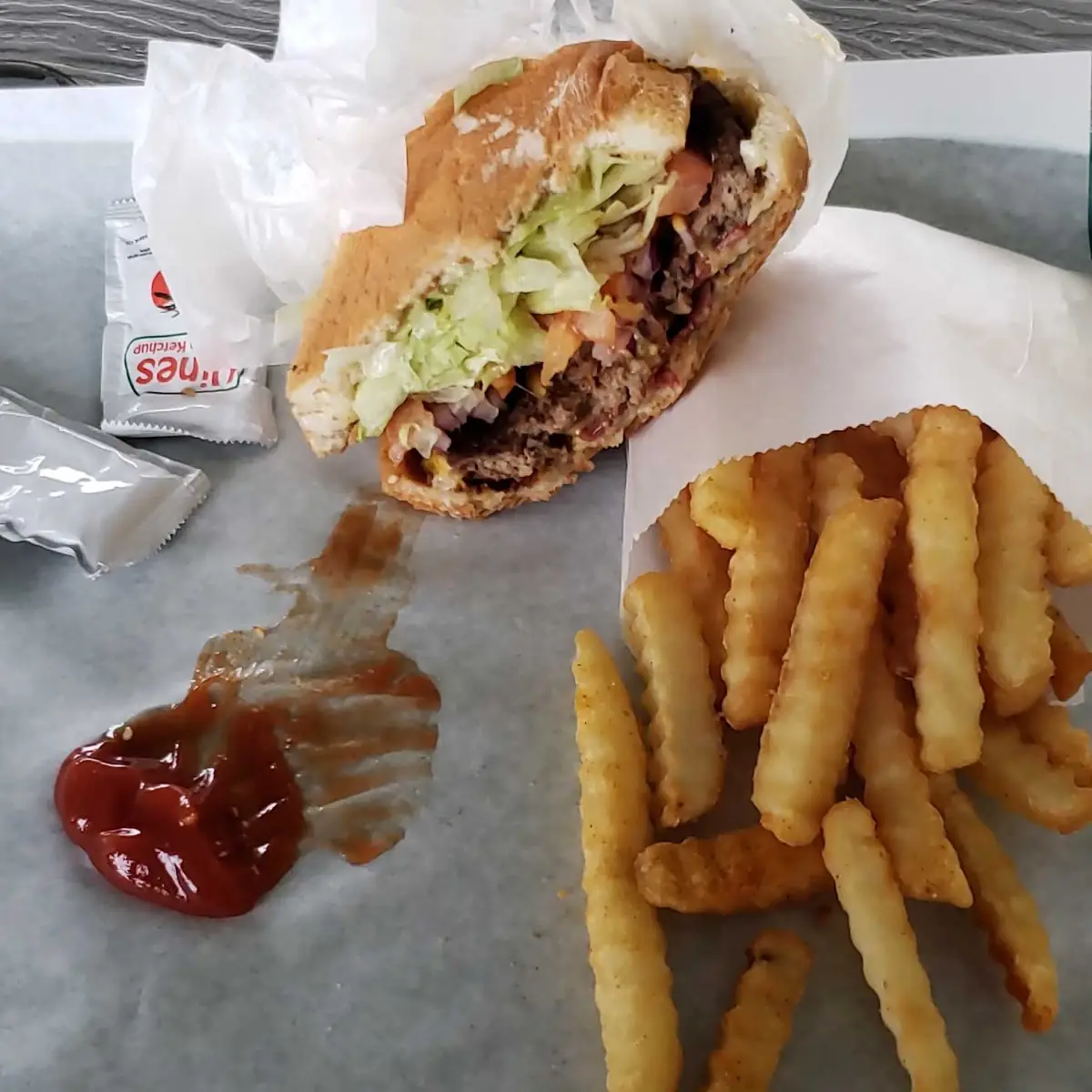 Bacon Burger Meal