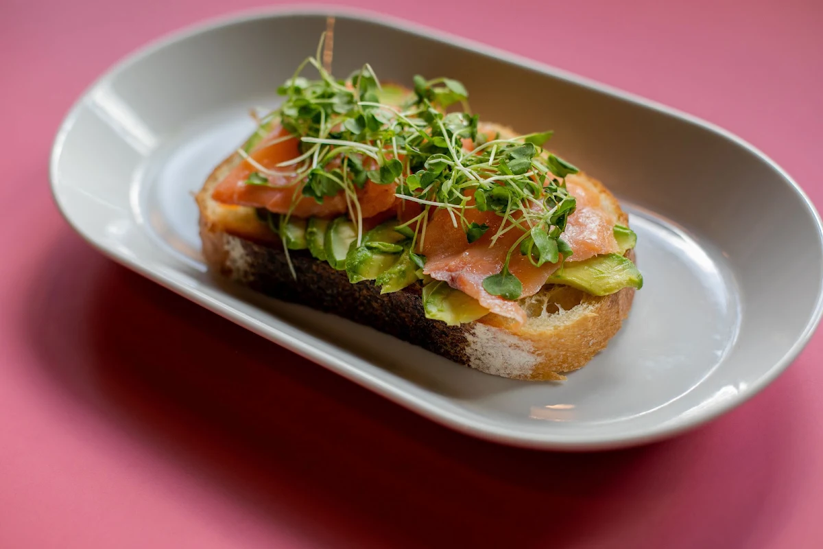 Smoked Salmon Toast