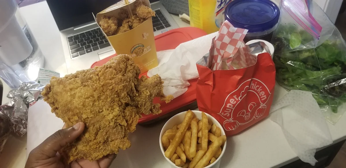 Smash Chicken Fries Burger and Popcorn Chicken