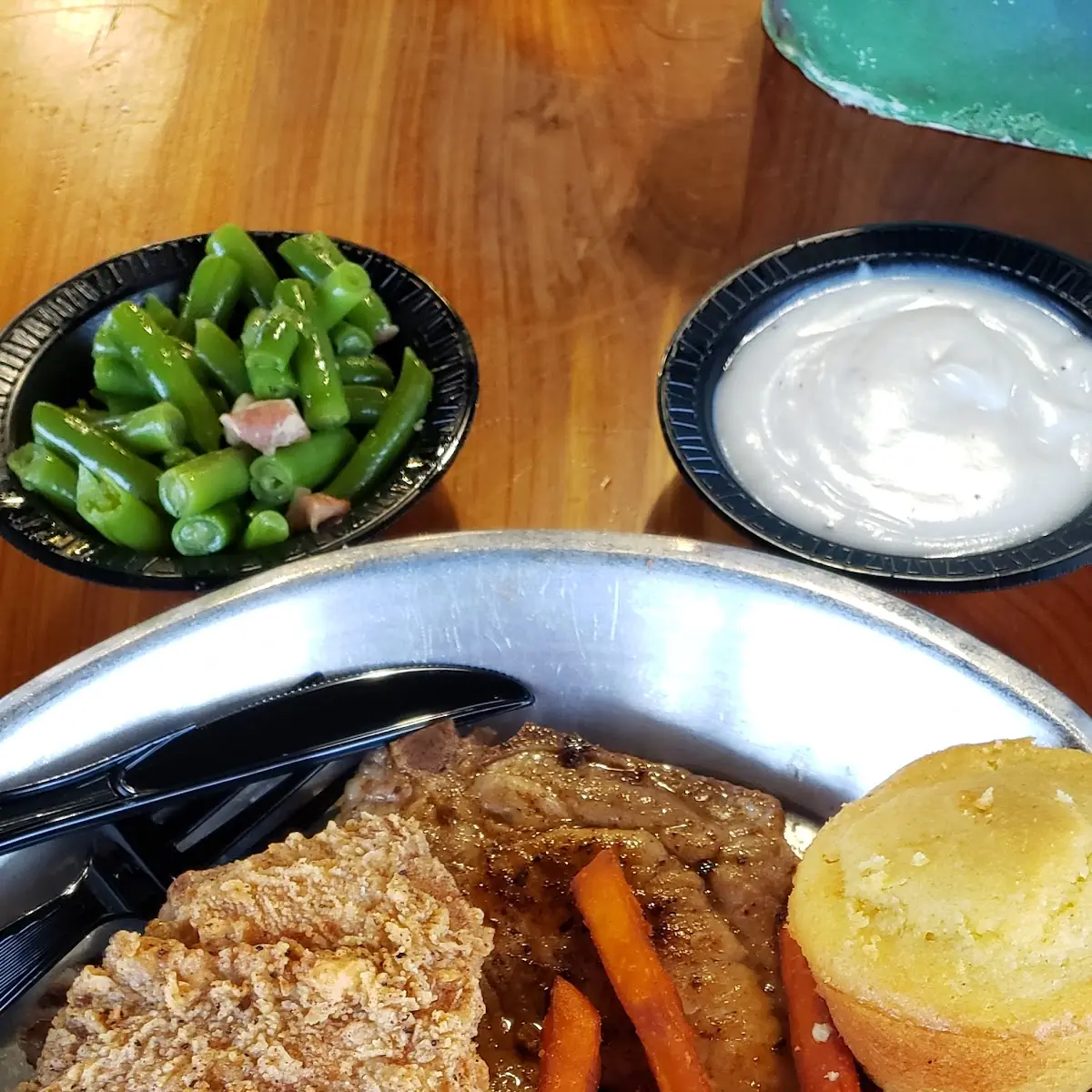 Fried Grilled Pork Chops