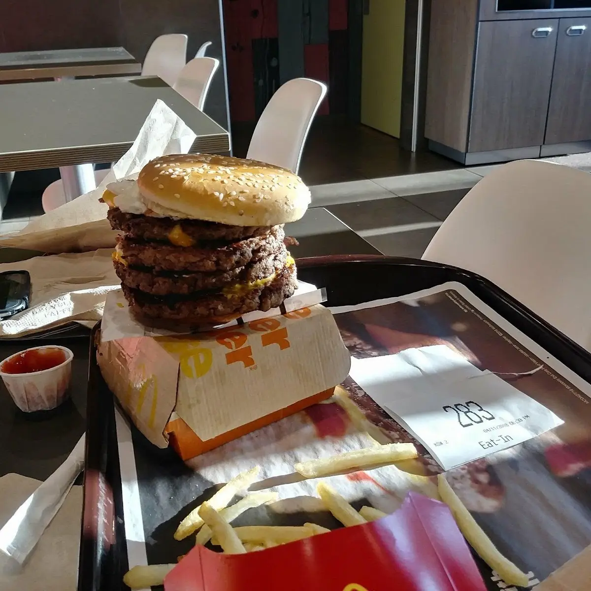 Quadruple Quarter Pounder with Cheese