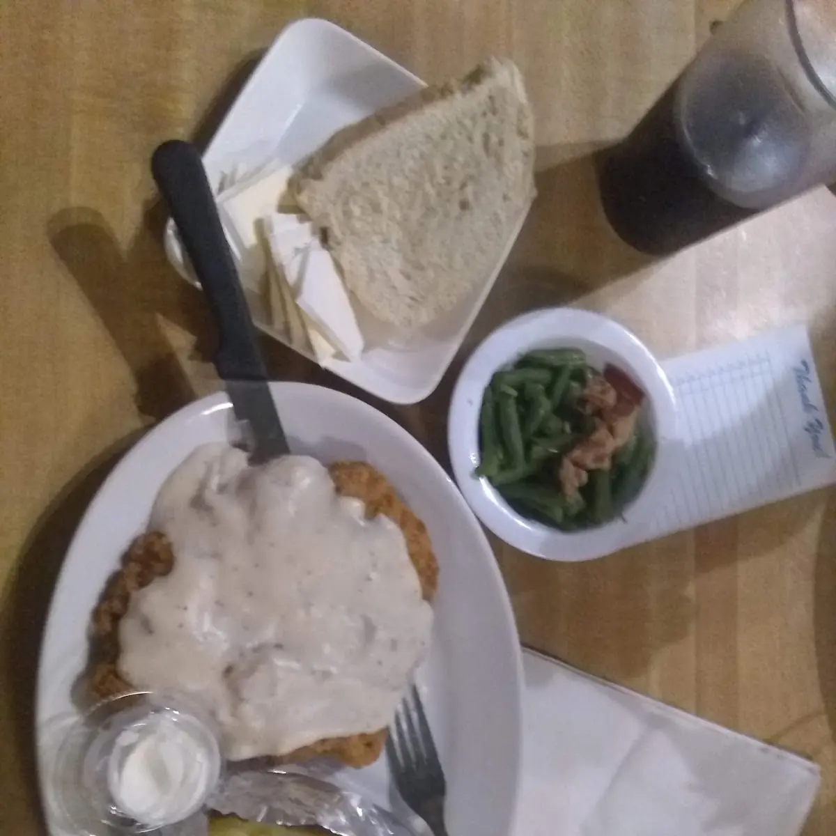Country Fried Steak and Mashed Potatoes