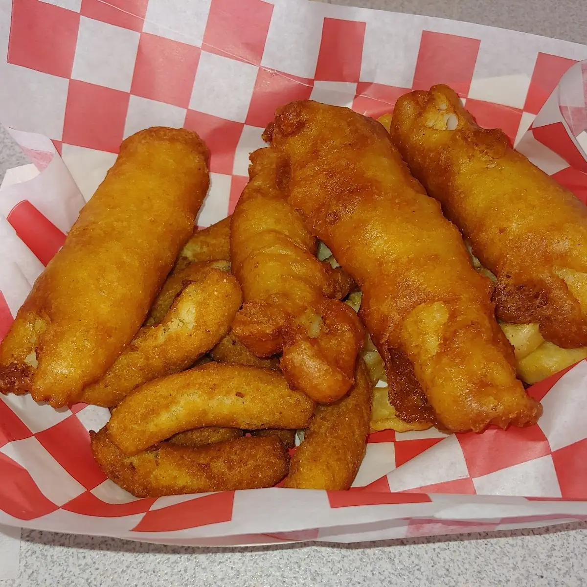 London-Style Fish and Chips