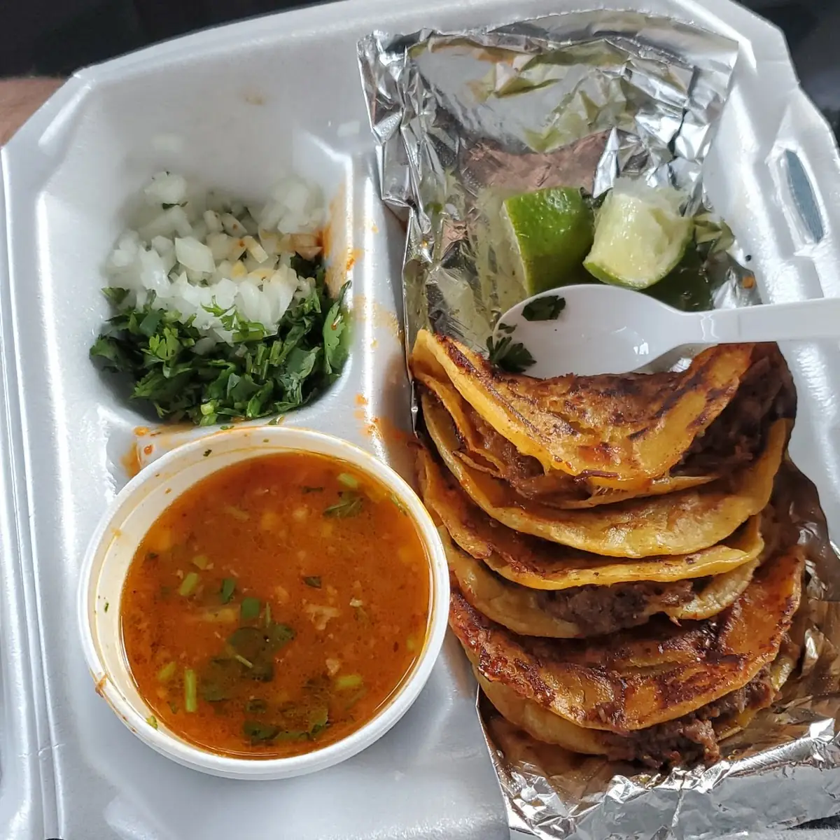 14 Birria Tacos and a Drink