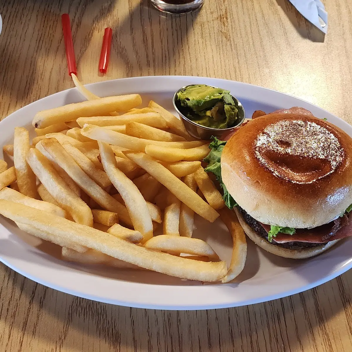 Zoe's Plain Burger