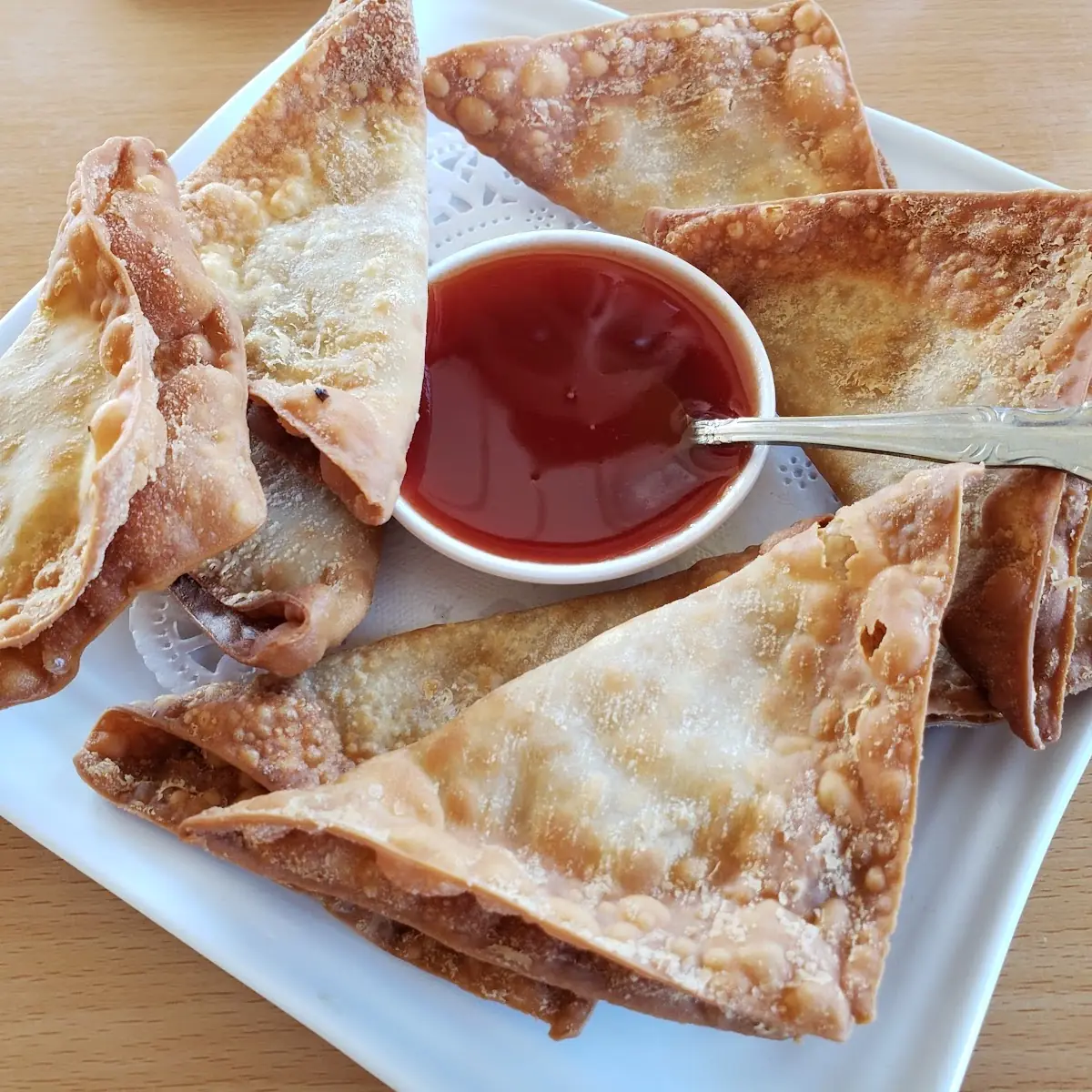 Crispy Chicken Wontons
