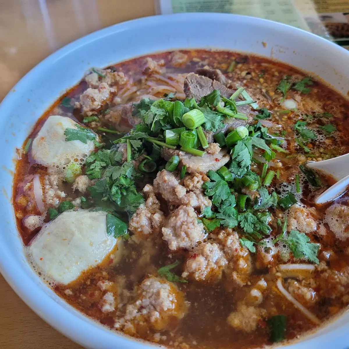 Tom Yum Noodles Soup