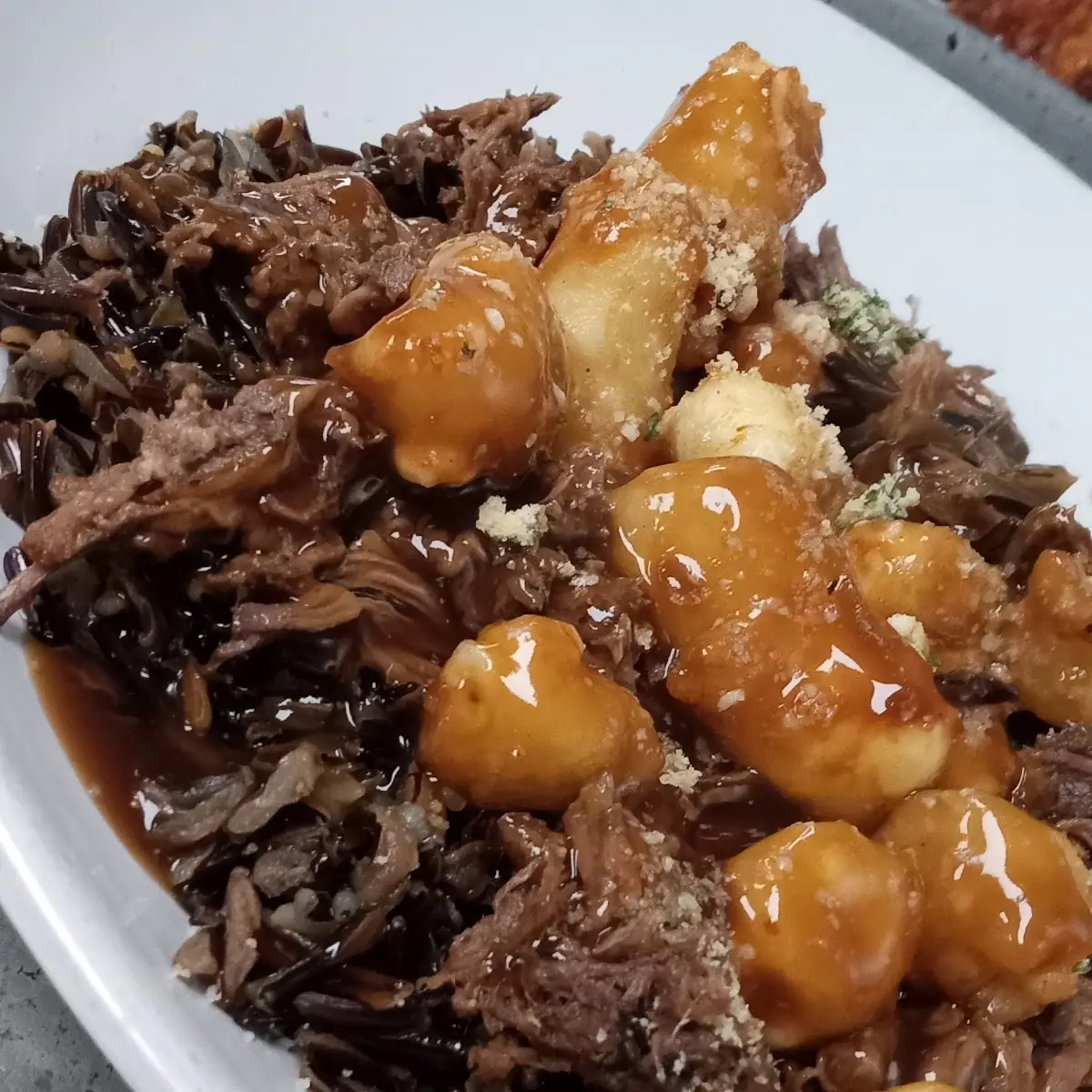 Steak and Cheese Curd Poutine