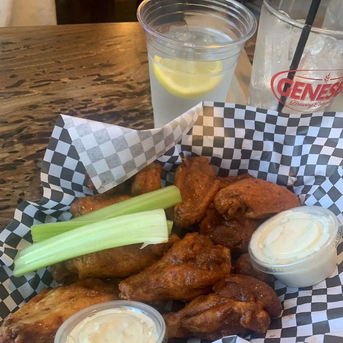 Garlic Parm Wings