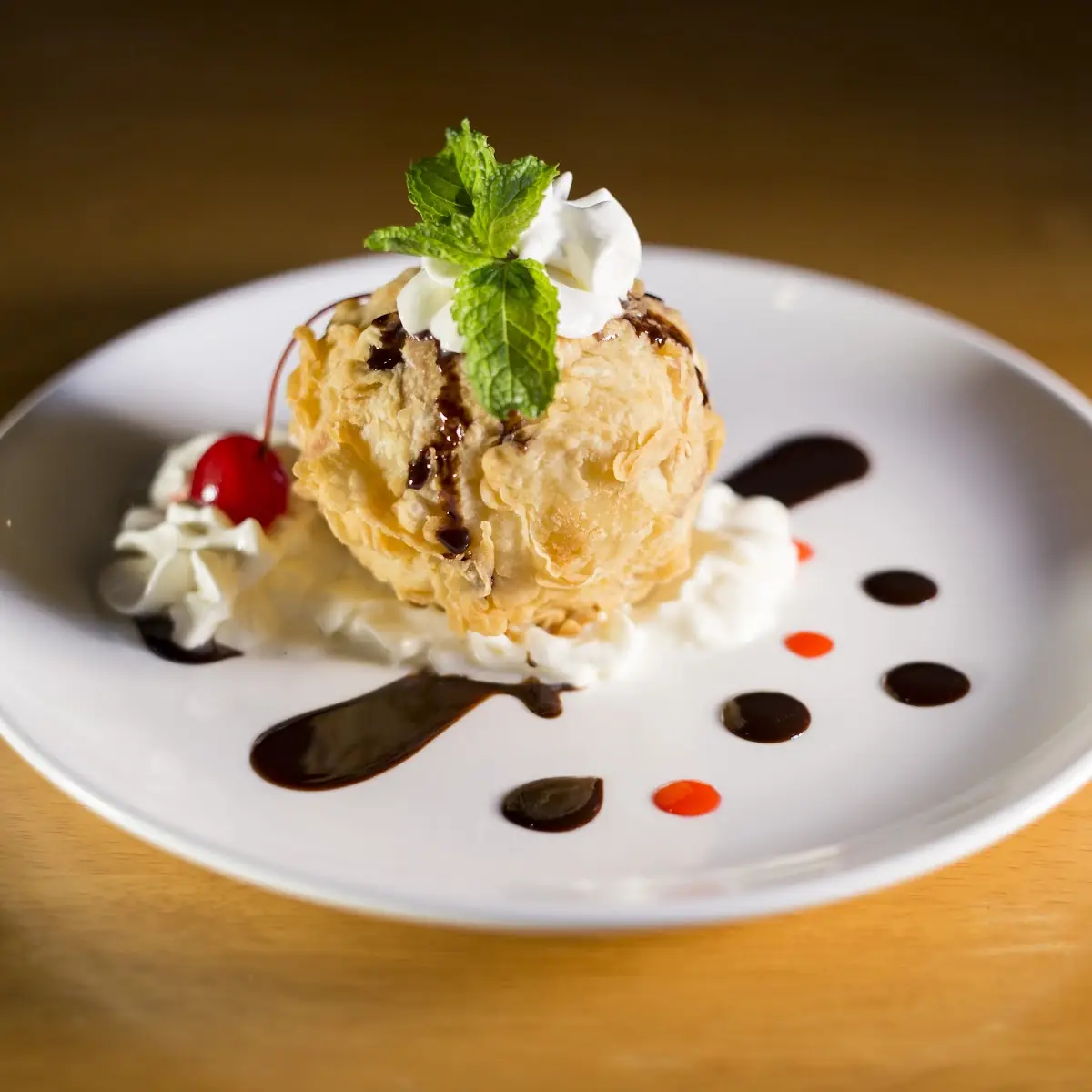 - Fried Ice Cream