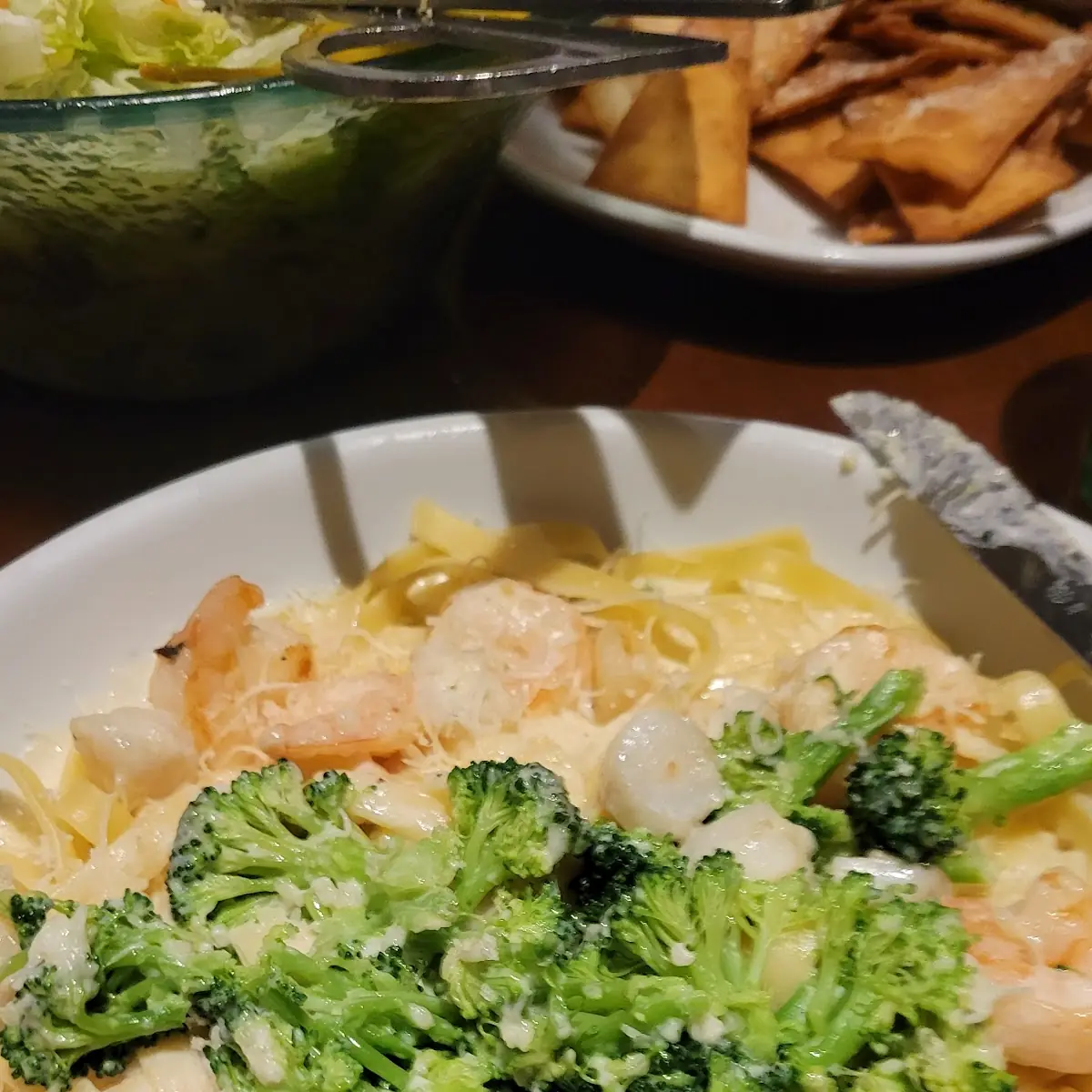 Shrimp Alfredo