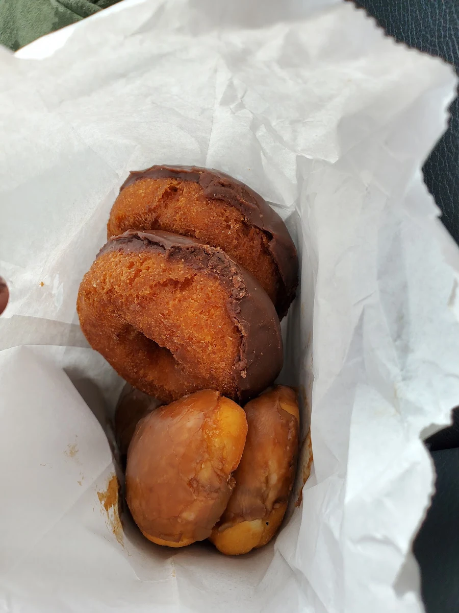 Chocolate Cake Donuts & Maple