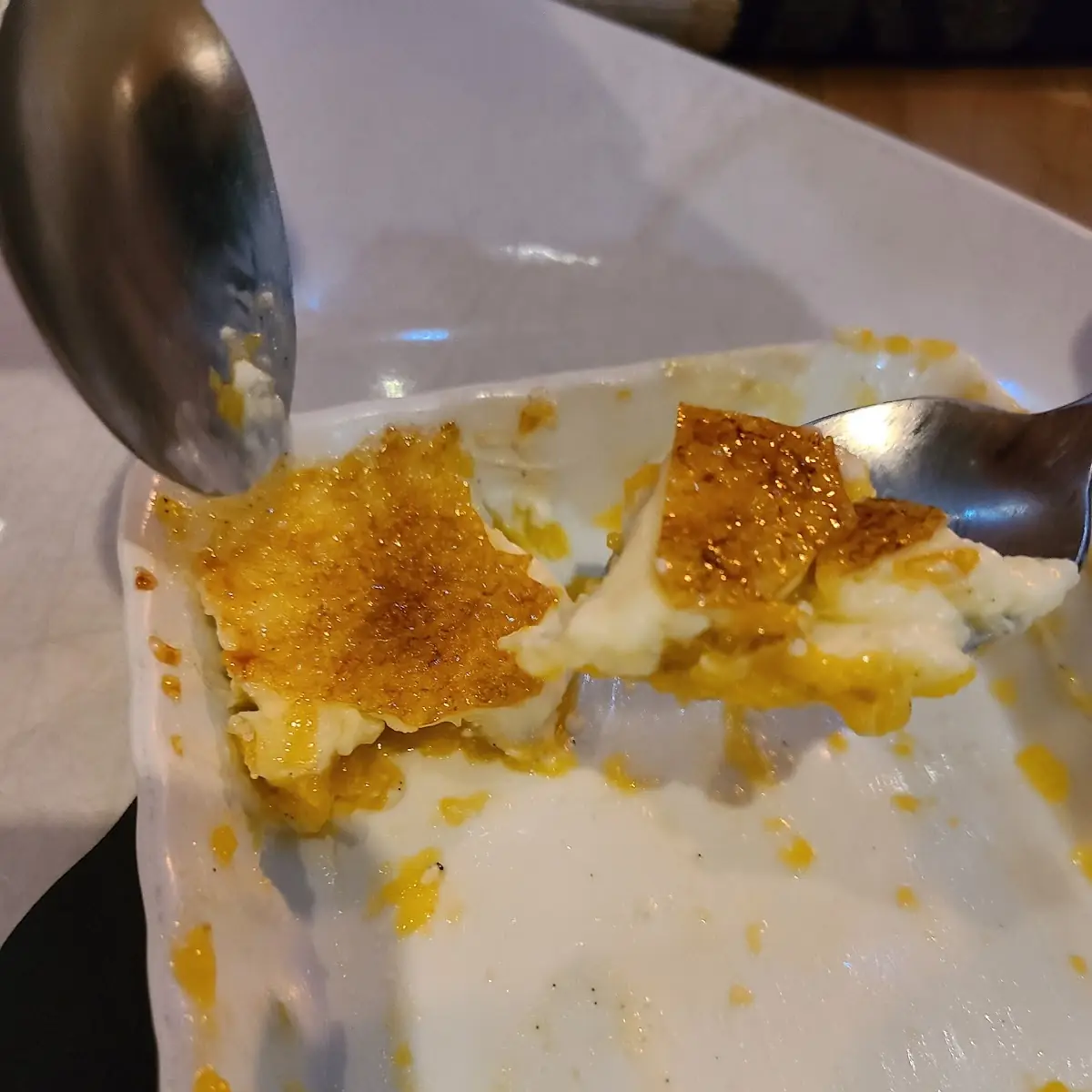 Peach Creme Brulee