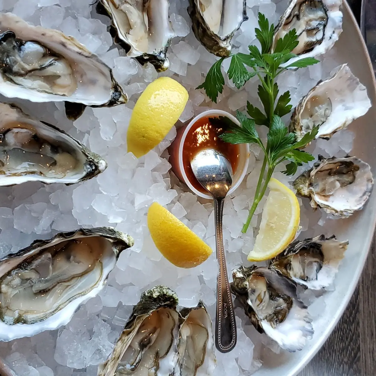 Oysters on Half Shell
