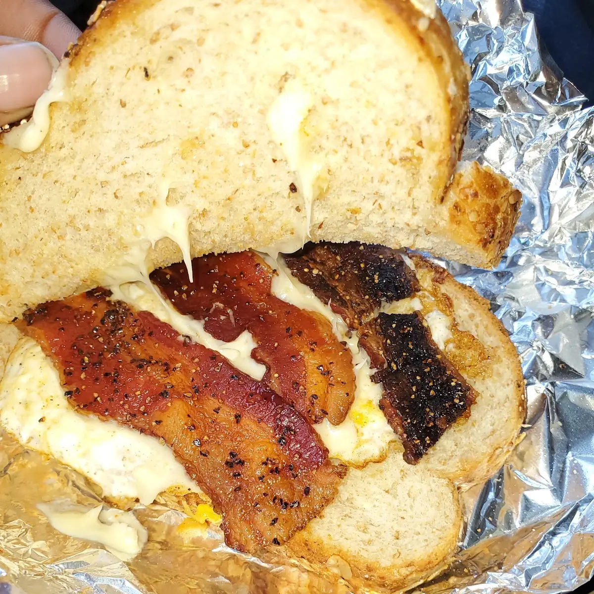 Bacon Egg and Cheese Sandwich