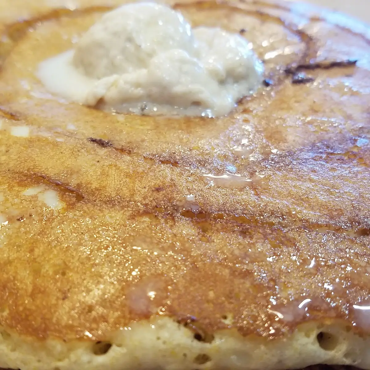 Cinnamon Roll Pancakes