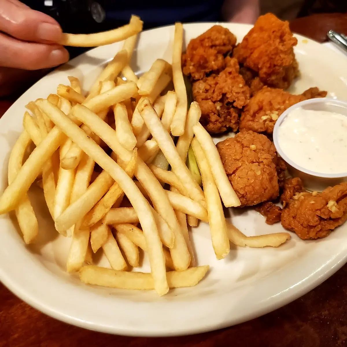 Butter Garlic Boneless Wings