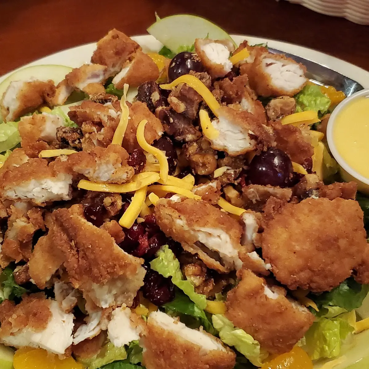 Glazed Walnut Chicken Salad