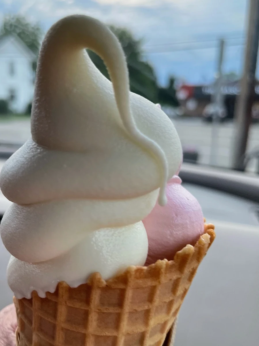 Soft Serve Vanilla & Blackberry