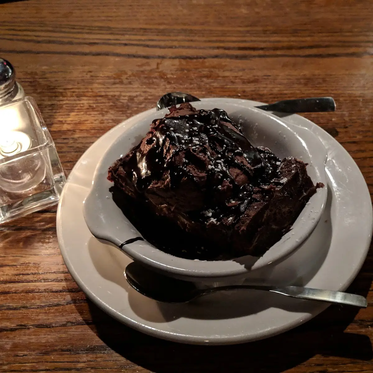 Dark Chocolate Bread Pudding