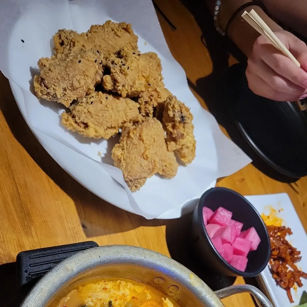 Fried Chicken and Ramen
