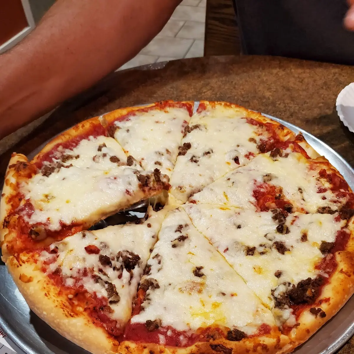 Pepperoni and Sausage Pizza
