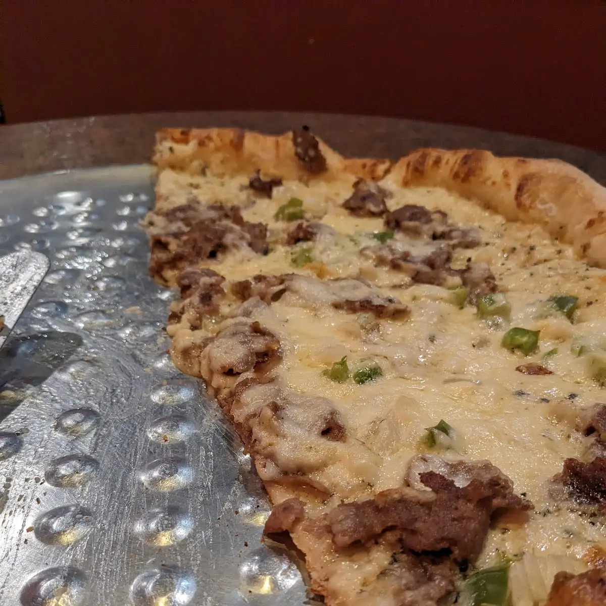 Philly Cheese Steak Pizza