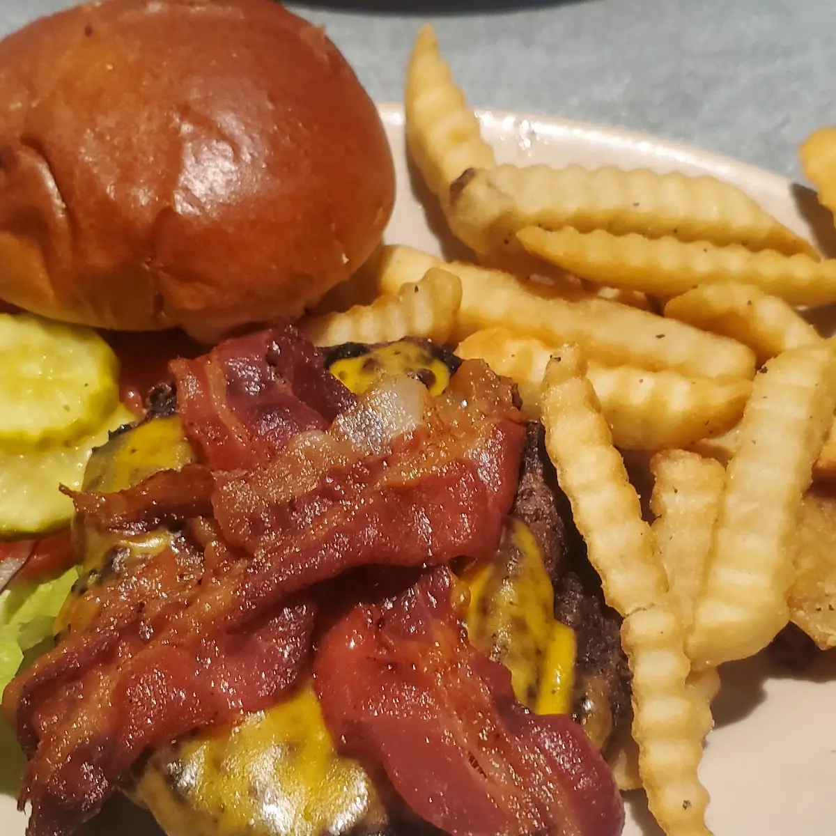 Bacon Cheddar Burger
