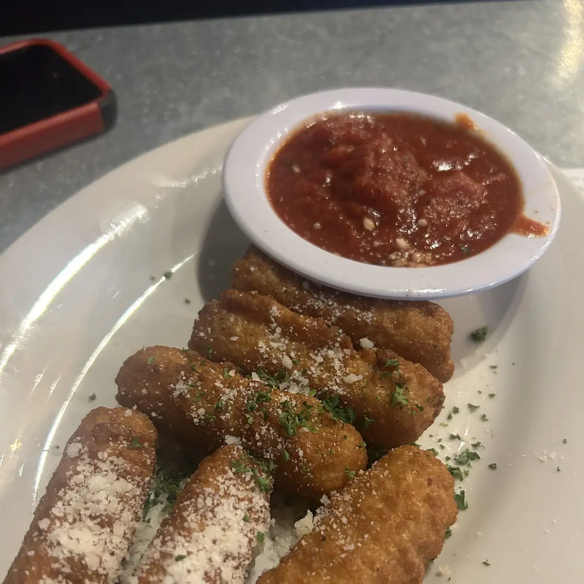 Fried Mozzarella Sticks