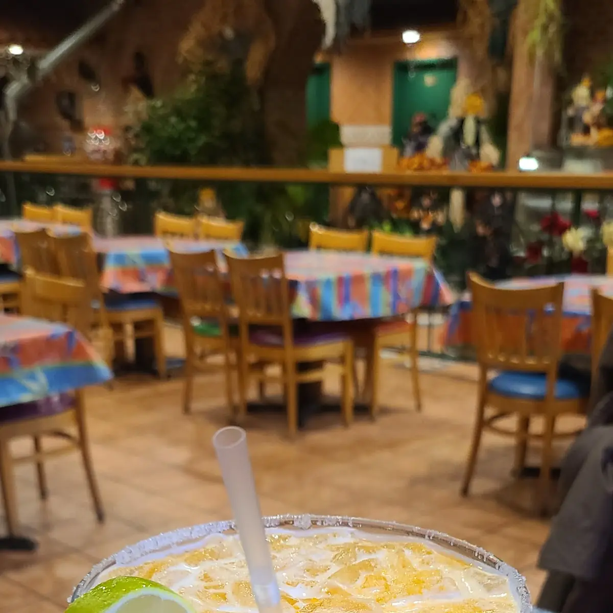 Mango Margarita on the Rocks