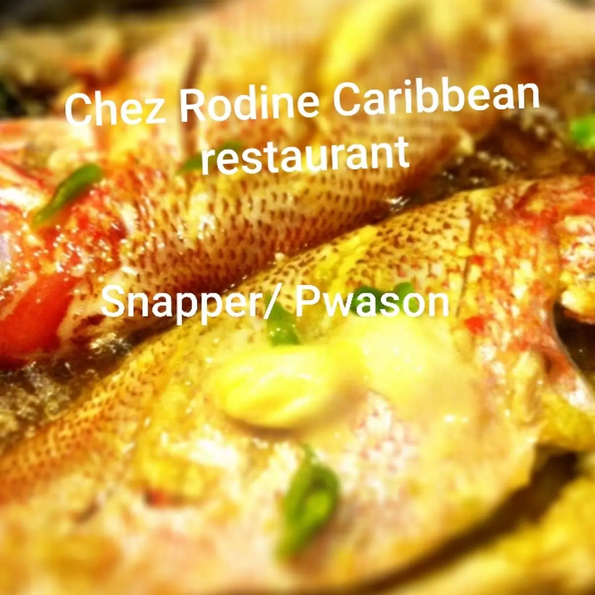 Poisson Au Sauce Whole Red Snapper