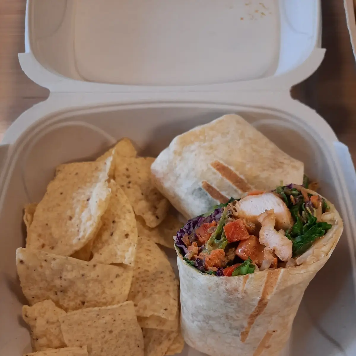 Thai Chicken Wrap