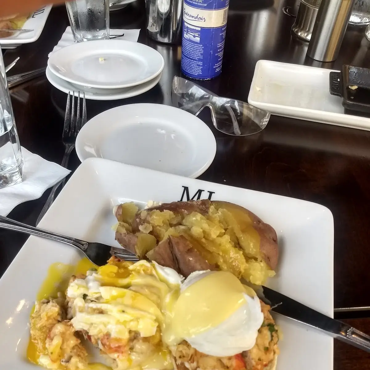 Lobster Crab Cake Benedict