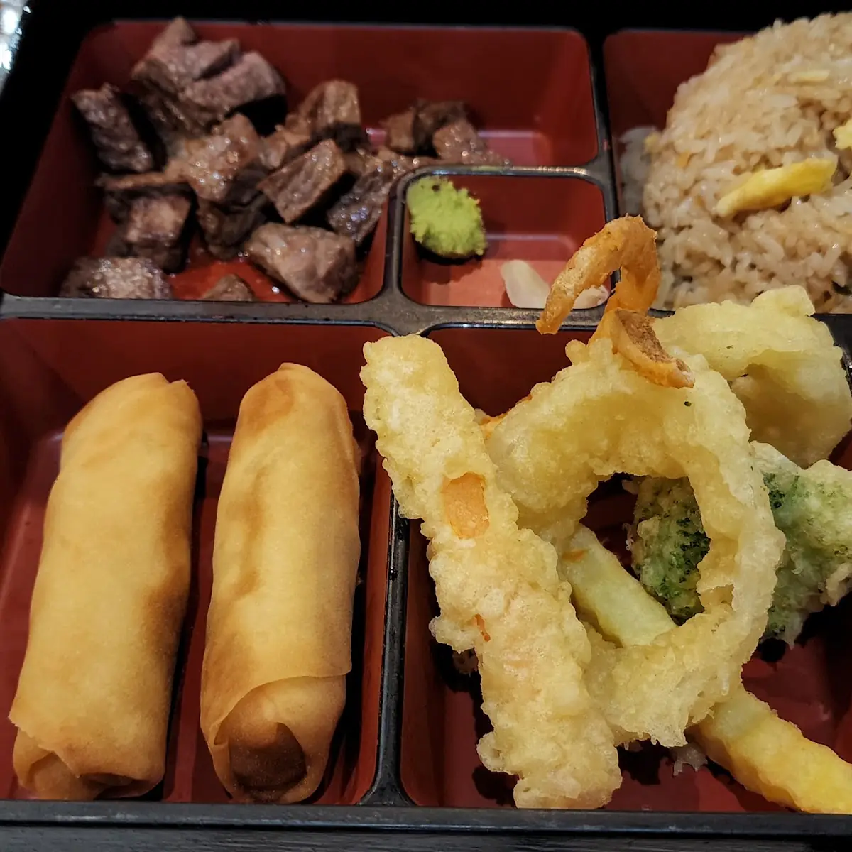 Steak Bento Box