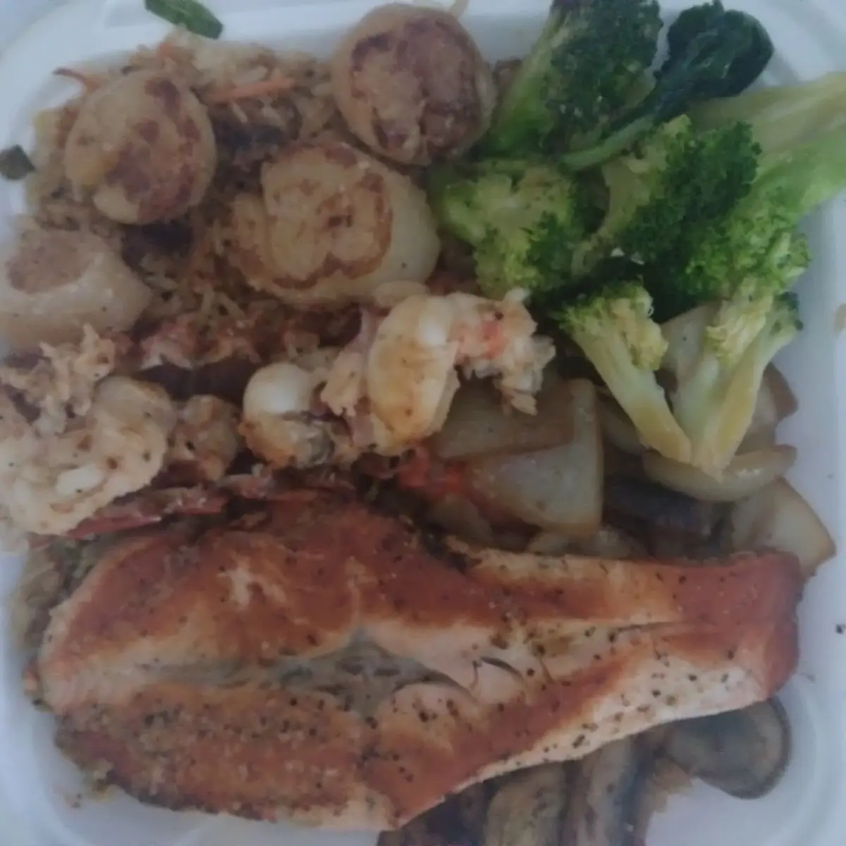Triple Seafood Delight