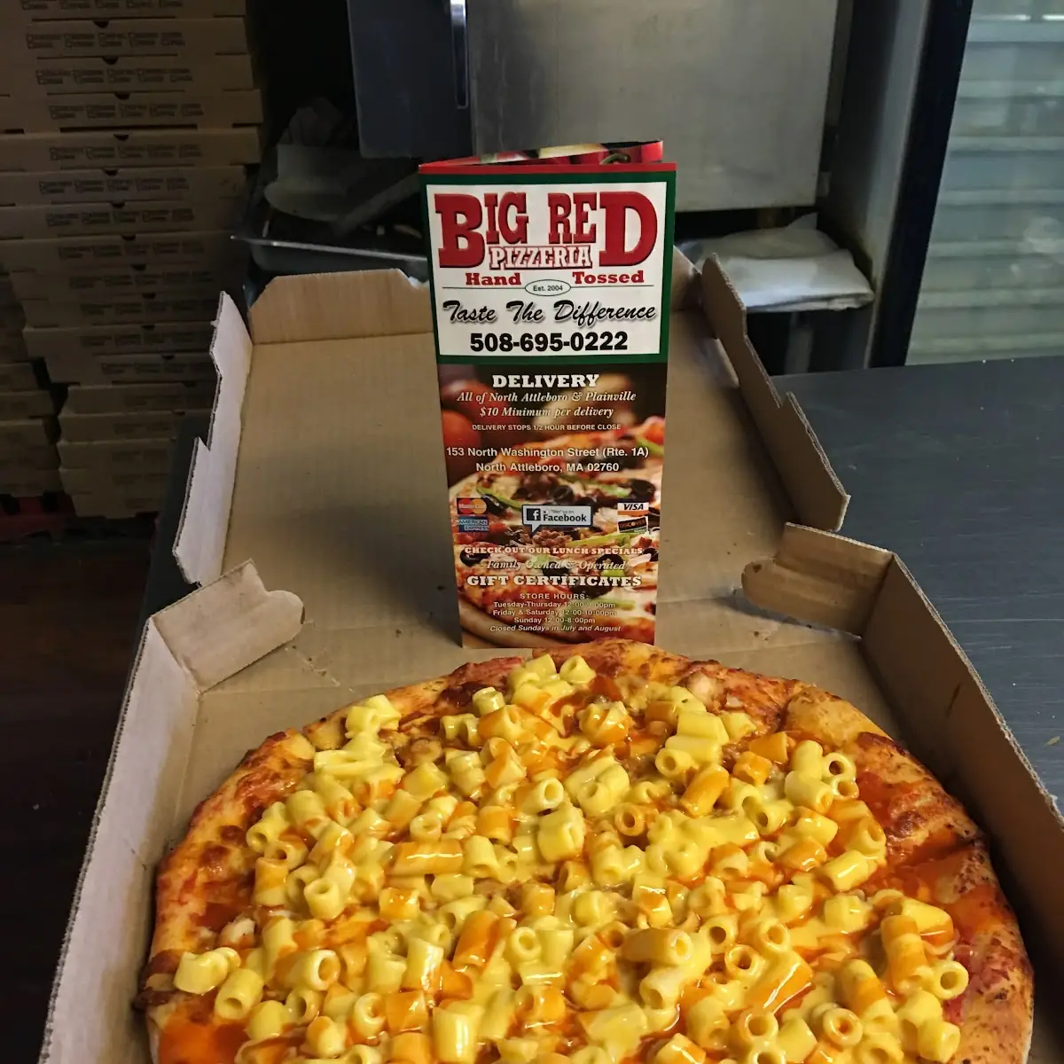 Mac & Cheese Pizza