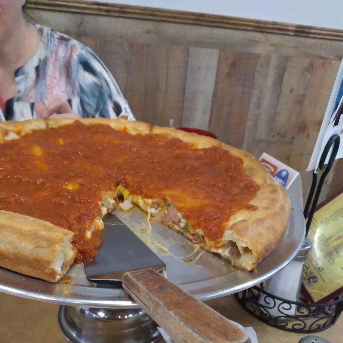 Chicago Deep Dish Supreme Pizza