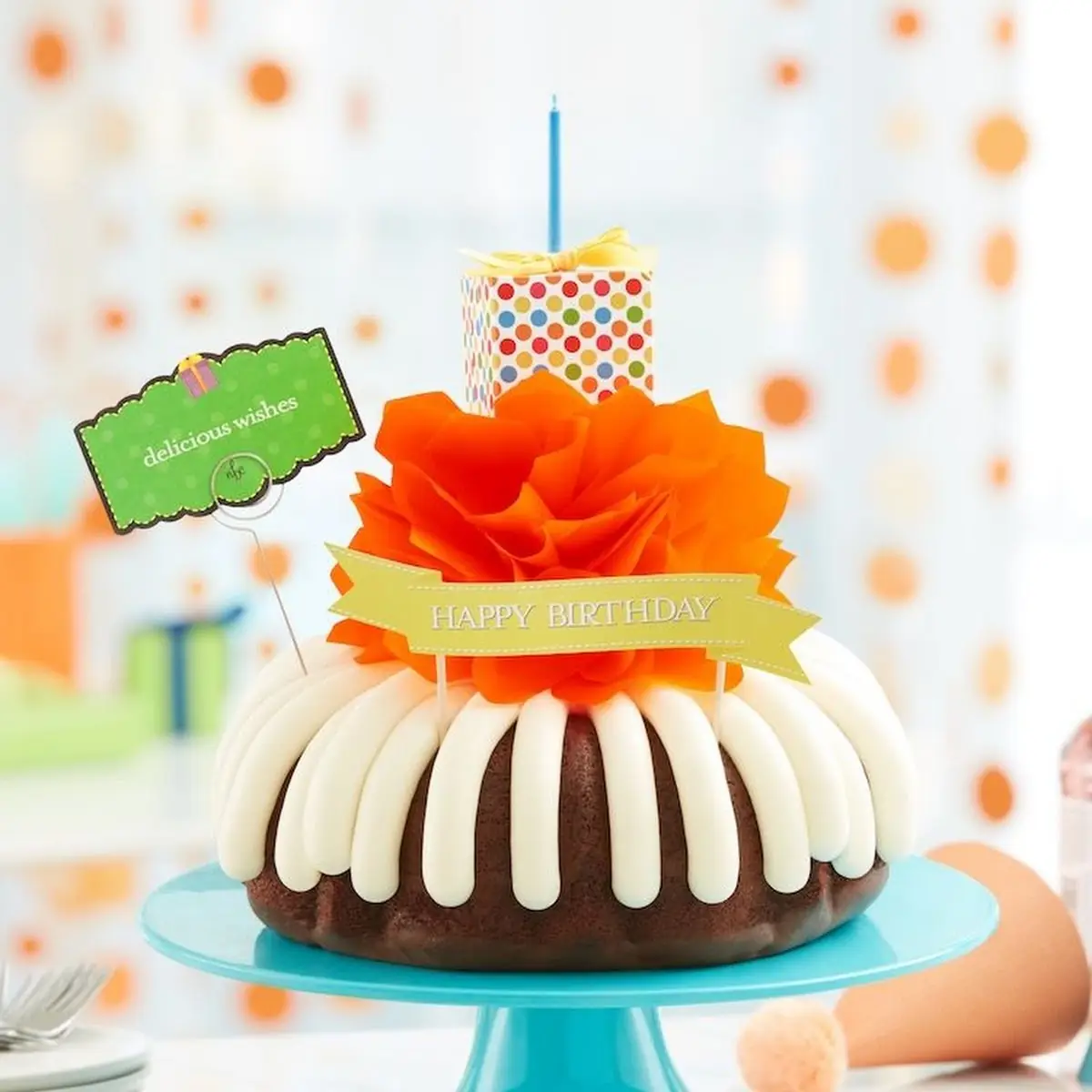 Decorated Bundt Cake