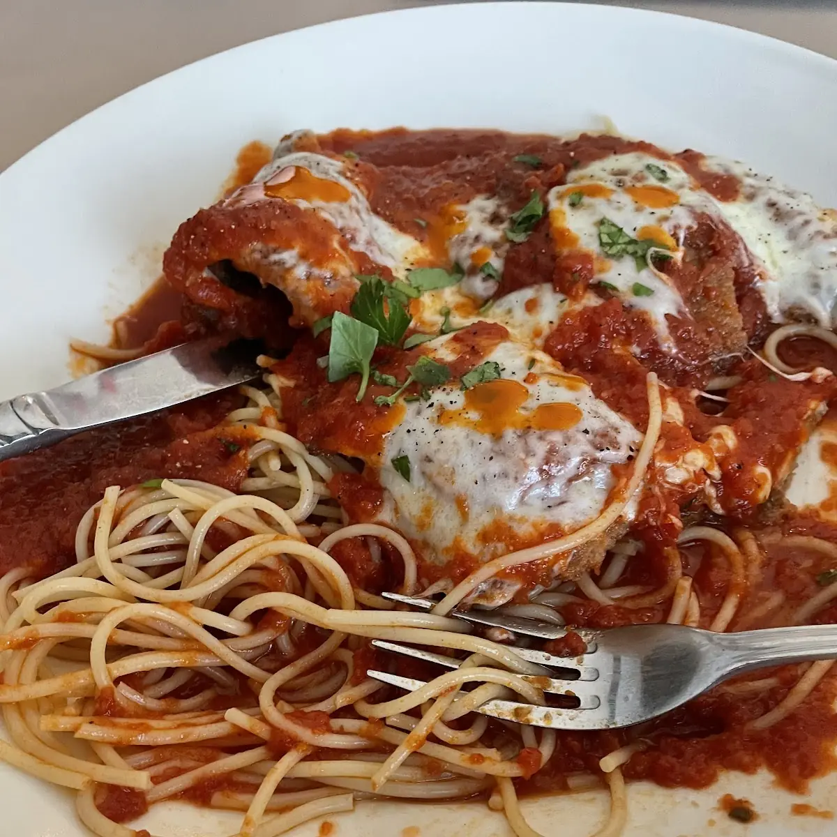 Meatball Parmigiana